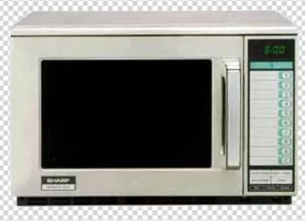 Sharp R-25jtf Microwave Oven - Keg Works Sharp Heavy Duty Commercial Microwave - 1800