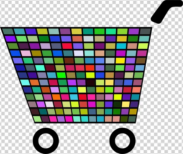 This Free Icons Png Design Of Prismatic Shopping Cart
