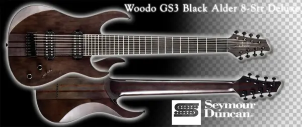 Woodo Gs3 8 Str Deluxe - Woodo Guitar