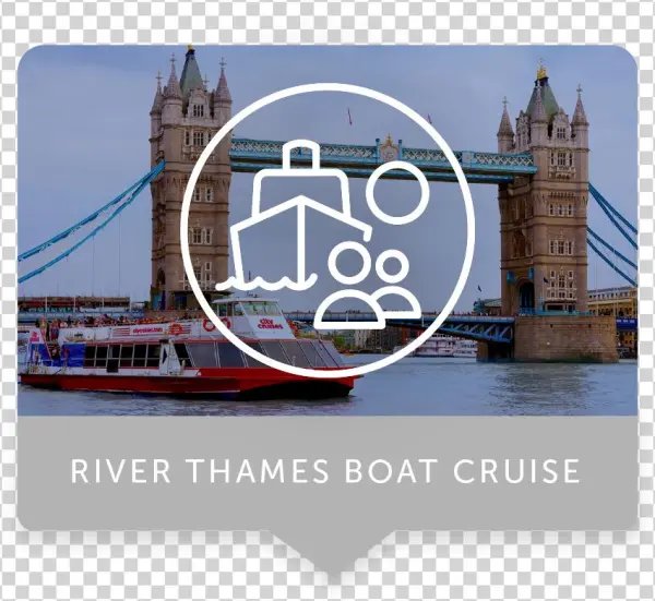 0 - 2 For 1 Thames Sightseeing Cruise River Red Rover Pass