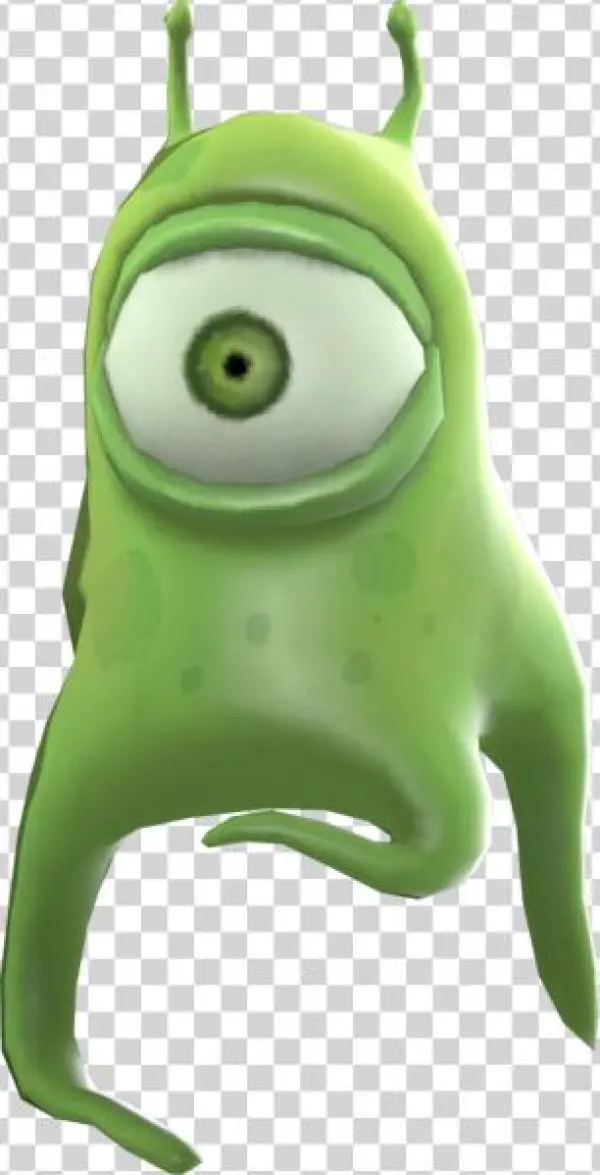 306px-painted Sucker Slug E6e6e6 - Figurine