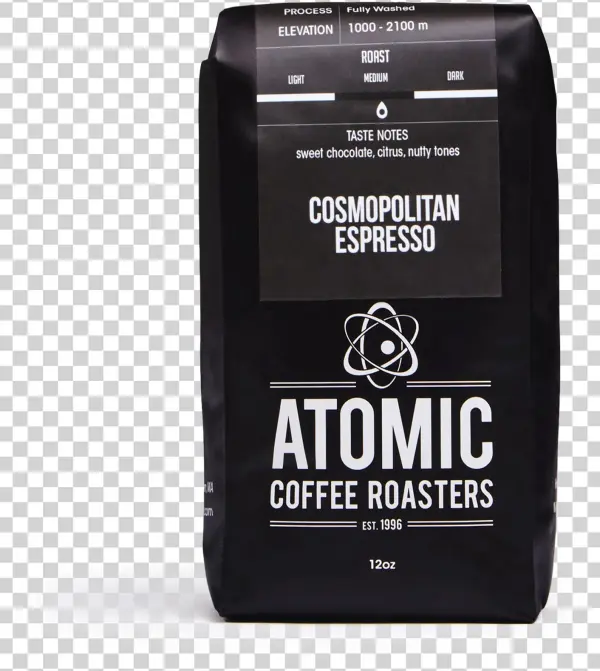 Atomic Cafe Black Velvet Dark Roast Dark Roasted Whole