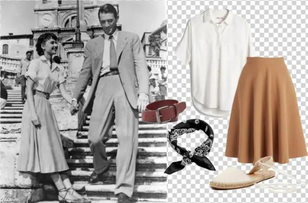 Audrey Hepburn Style Icon Vintage Retro Elegant Ladylike - Roman Holiday