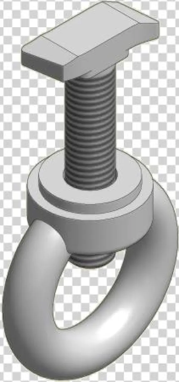 Connection Piece Leg/alu Beam - C-clamp