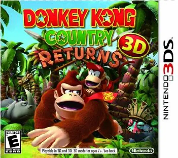 Donkey Kong Country Returns 3d - Donkey Kong 3d Country