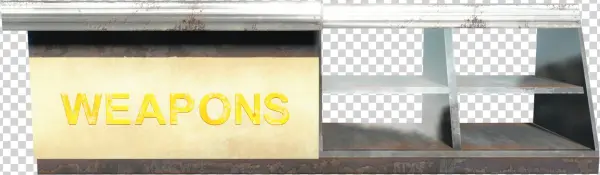 Fo4 Weapons Emporium Counter