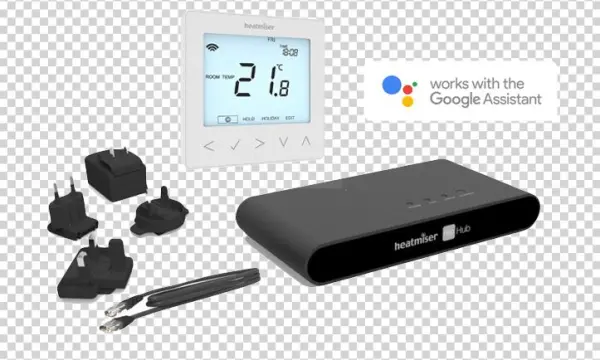 Google Home & Heatmiser Neo Smart Heating Control - Heatmiser Homekit-enabled Wireless Smart Thermostat