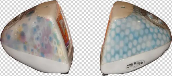 Imac G3 Flower Power And Blue Dalmatian - Imac Dalmatian