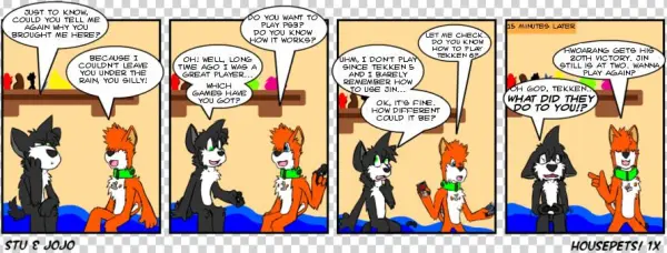 Jin Kazama Lose, Again - Comics