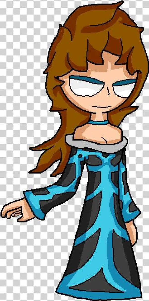 Lady Xedel - Cartoon