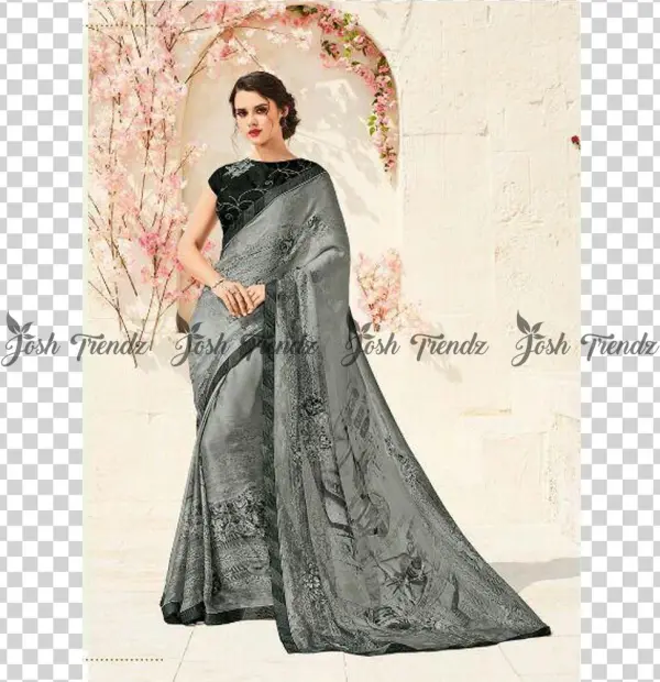 Parth Sudriti Saree Jt Ps Saree - Chiffon