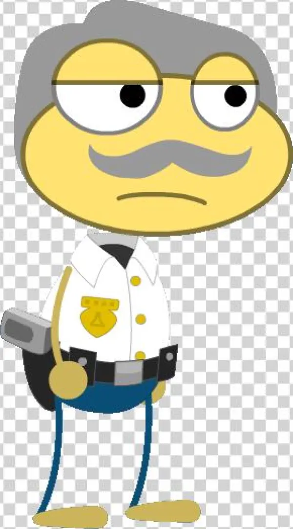 Rime Clipart Prisoner - Poptropica Warden