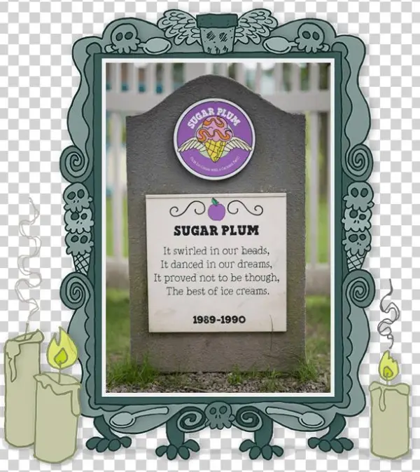 Sugar Plum Detail - Economic Crunch Ben And Jerry's