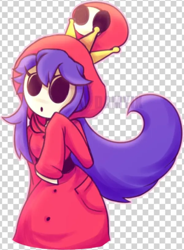 Wanted To Try Drawin @strovi 's Shy Peach Design Because - Cartoon