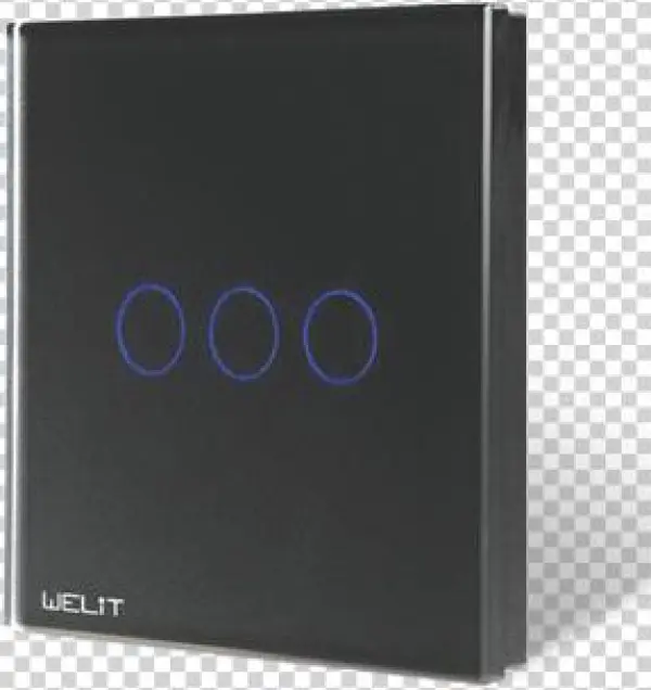 3 Gang On-off Switch - Circle