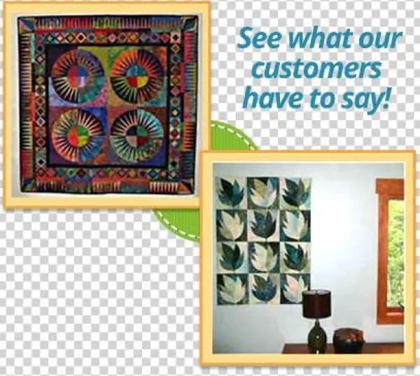 Are You Looking For An Easy Way To Display Your Quilts - Circle