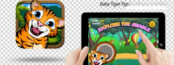 Baby Tiger - Cartoon