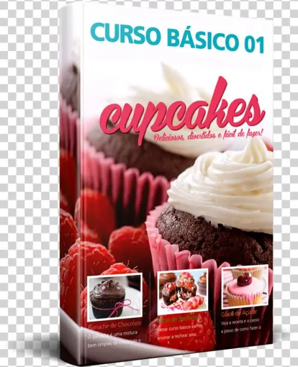 Baixe Agora Todos Os Materiais Gratuitos Da Viver De - Love Cupcakes Pin, Men's, Lavender Blush / Pale Blue