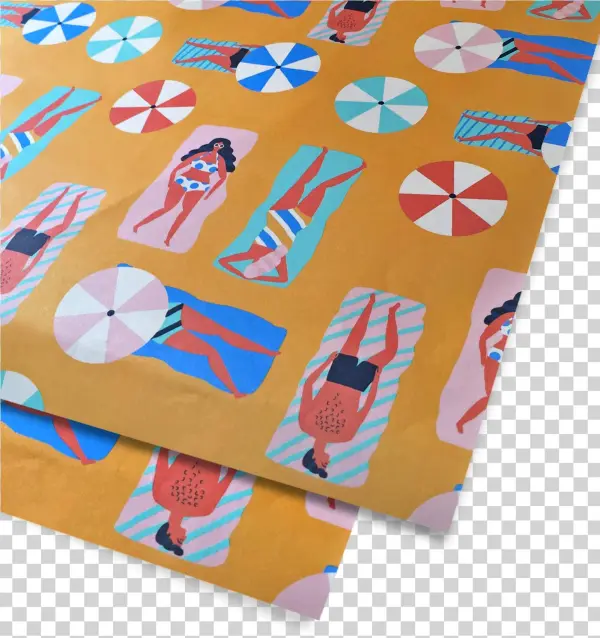 Beach Gift Wrap - Motif
