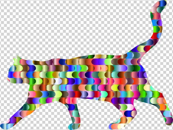 Big Image - Rainbow Prismatic Love Round Ornament