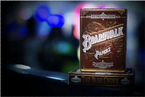 Boardwalk Deck By The Blue Crown