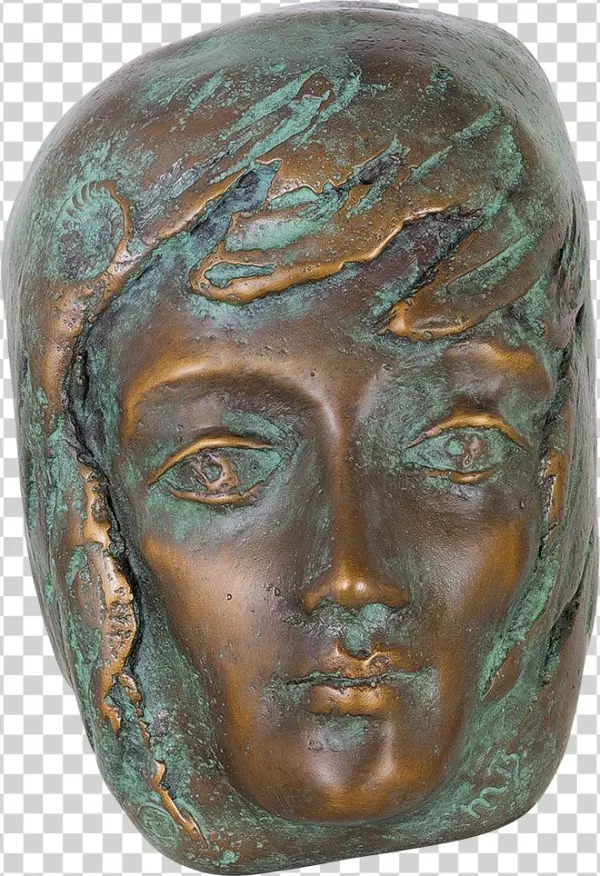 Bronzefigur Festfreude Grün Von Maria-luise Bodirsky - Green