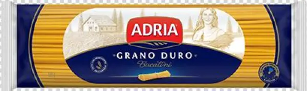 Bucatini Grano Duro - Macarrao Adria Bavette