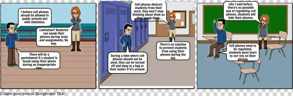 Cell Phones - Cartoon