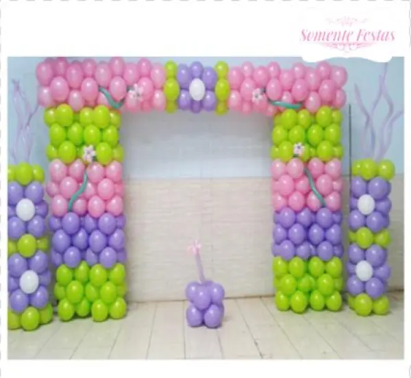 Coluna De Balões - Coluna De Balão Png