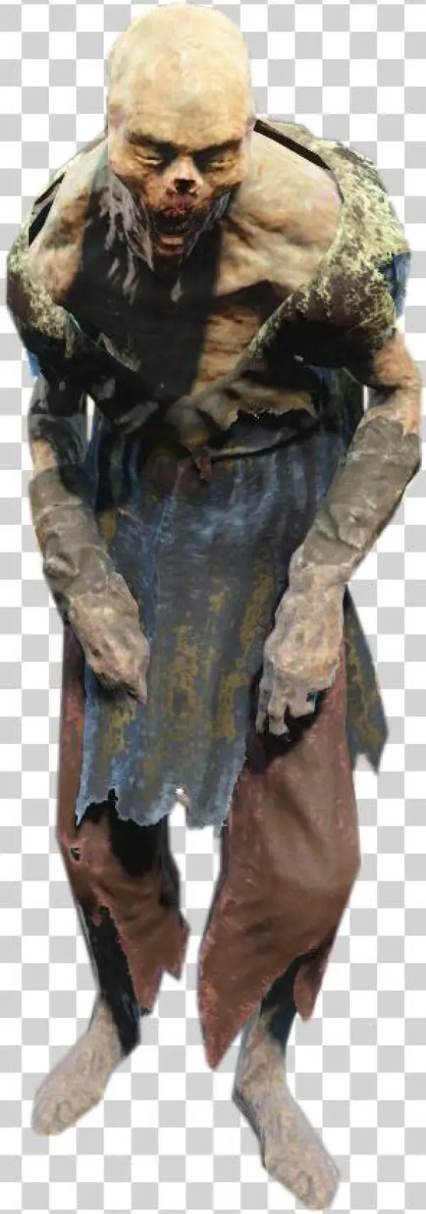 Fo4 Feral Ghoul - Soldier