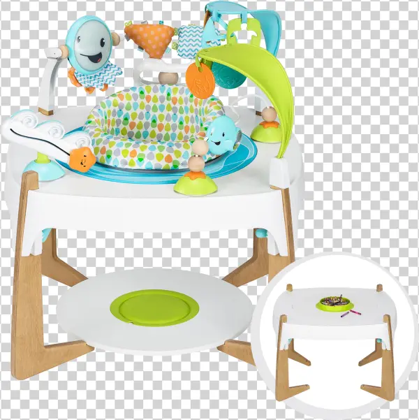 Gleeful Sea 2 In 1 Activity Center Art Table - Evenflo Exersaucer 2-in-1 Activity Centre
