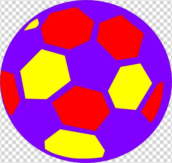 How To Set Use Multicolored Soccerball Svg Vector