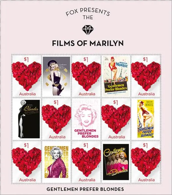 Image - Australia 2016 Marilyn Stamps