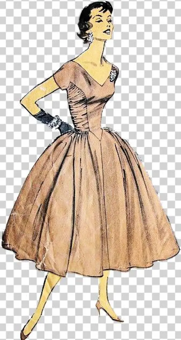 Lady In Blush 341×640 Pixels - Pattern