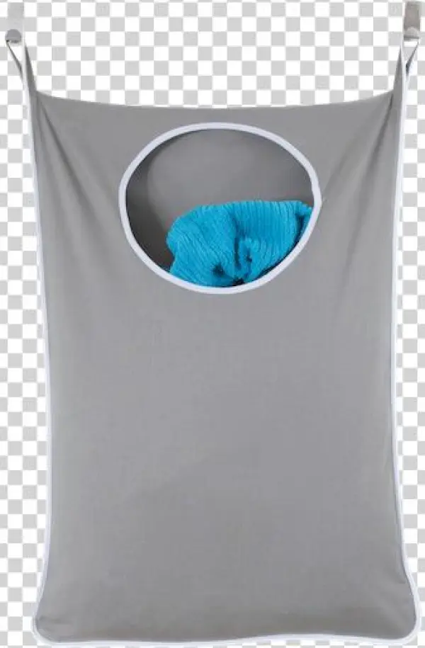 Laundry Nook, Door-hanging Laundry Hamper With Stainless