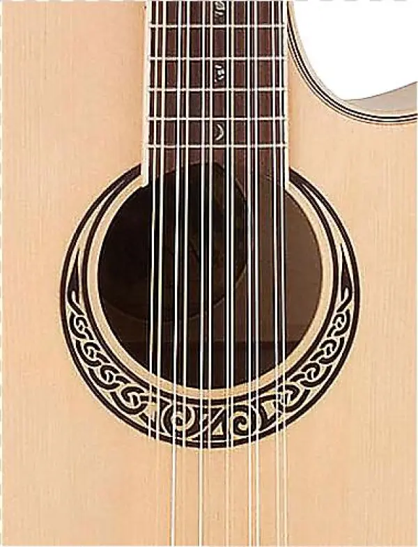 Luna Guitars Muse 12 String Acoustic Electric Guitar - Luna Guitars Luna Muse 12 String Grand Auditorium Electro