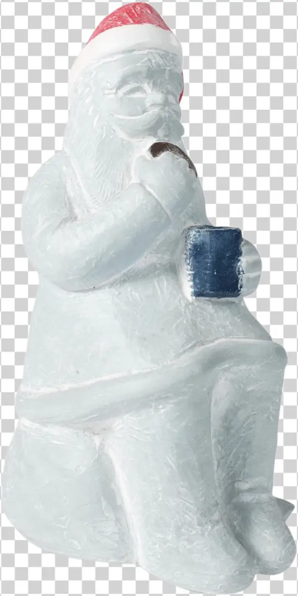 Milk And Cookies Santa - Carving