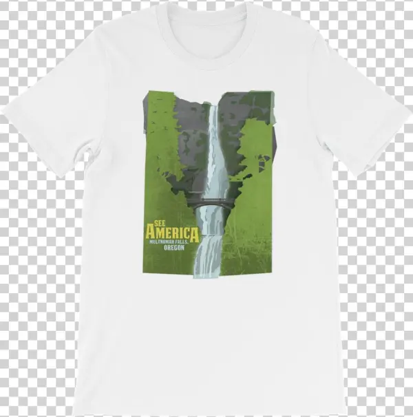 Multnomah Falls, Lewis And Clark National Historic - Zazzle Multnomah Fall-, Lewis-und Clark-nationales