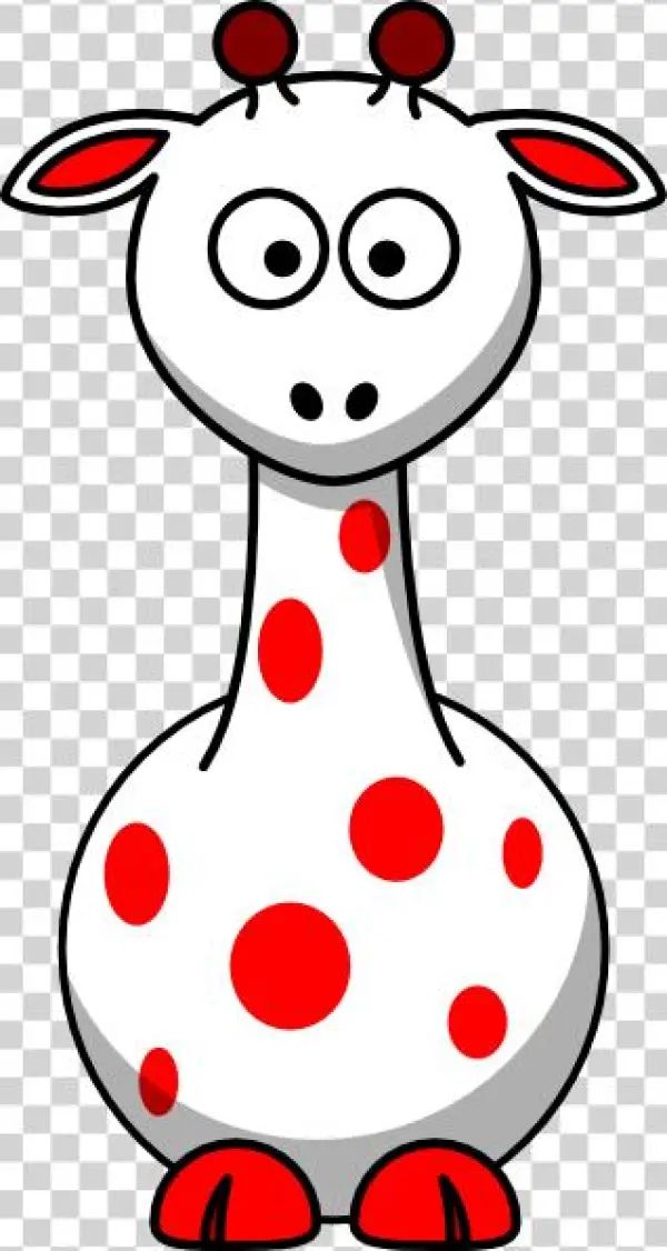 Original Png Clip Art File Red Giraffe 2 Svg Images