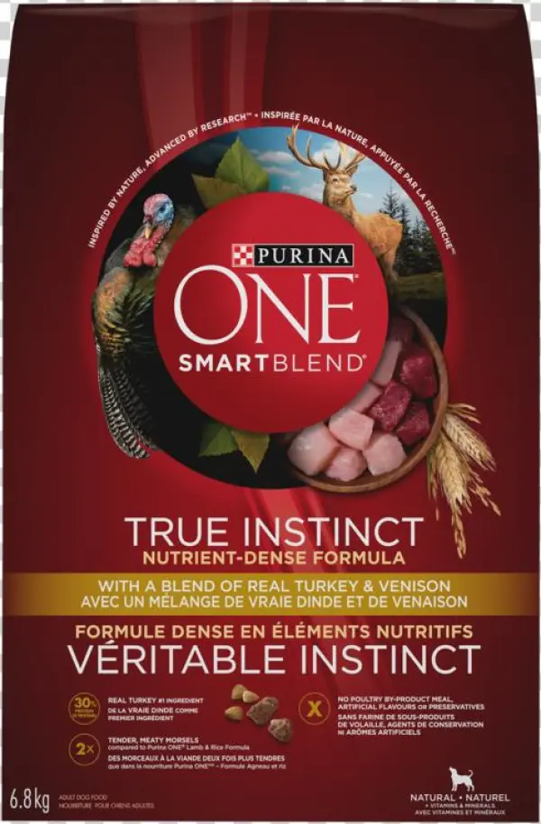 Purina One® Smartblend® True Instinct Dog Food With - Purina One Smartblend True Instinct With A Blend Of
