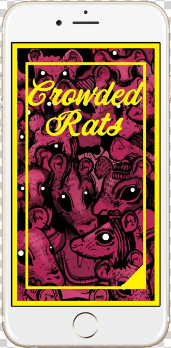 Rats Phone Page 01 Iphone6 Gold Portrait