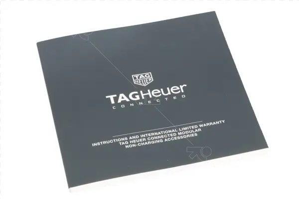 Tag Heuer Connected Modular Strap Leather 1ft6104 - Men's Tag Heuer Modular Connected 2.0 Perforated Rubber