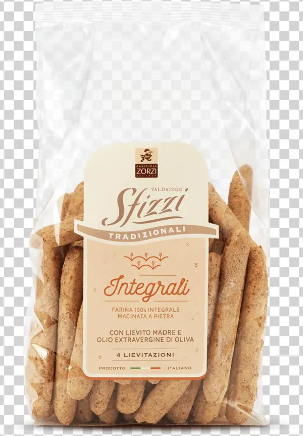 Whole Wheat Sfizzi Mini Breadsticks - Breadstick