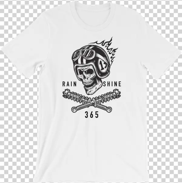 365 Flaming Skull - T-shirt