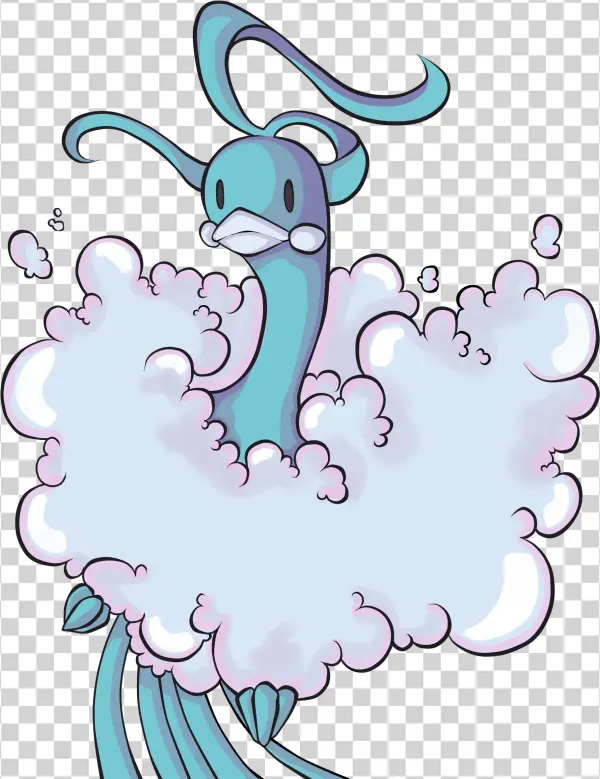 Altaria Artwork By Tikitik - Altaria Transparent