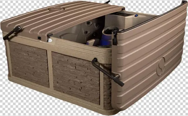 Cobble - Outside - Strong Spas Durasport G-2 Diamond 6-person Lounger