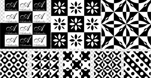 Counterchange Patterns With Different Color Symmetries - Cristina Pedroche