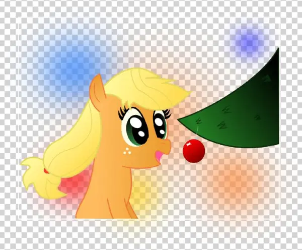 Dbapplejack, Bauble, Christmas, Christmas Tree, Hatless, - Cartoon