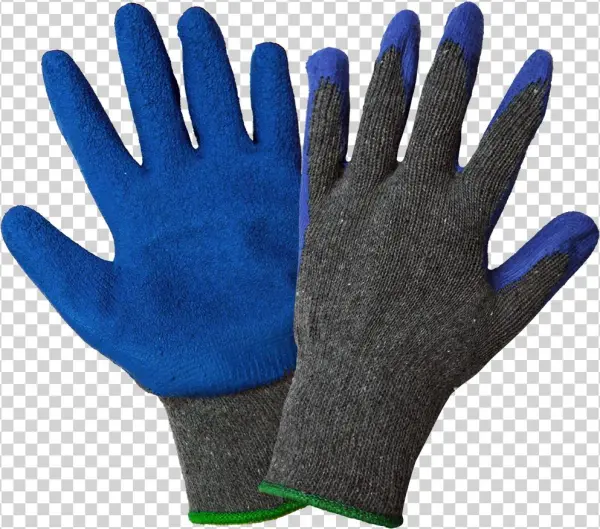 Etched Rubber Gloves - Wool
