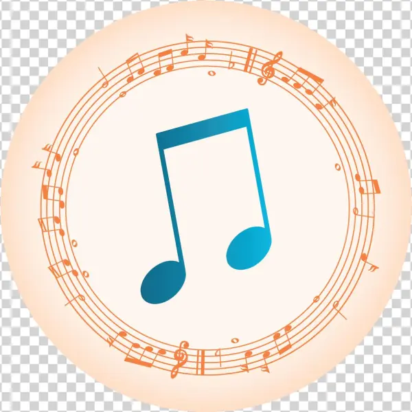 Event Date - - Luke And Lilly Musical Wall Sticker( Pvc Vinyl,50 Cm